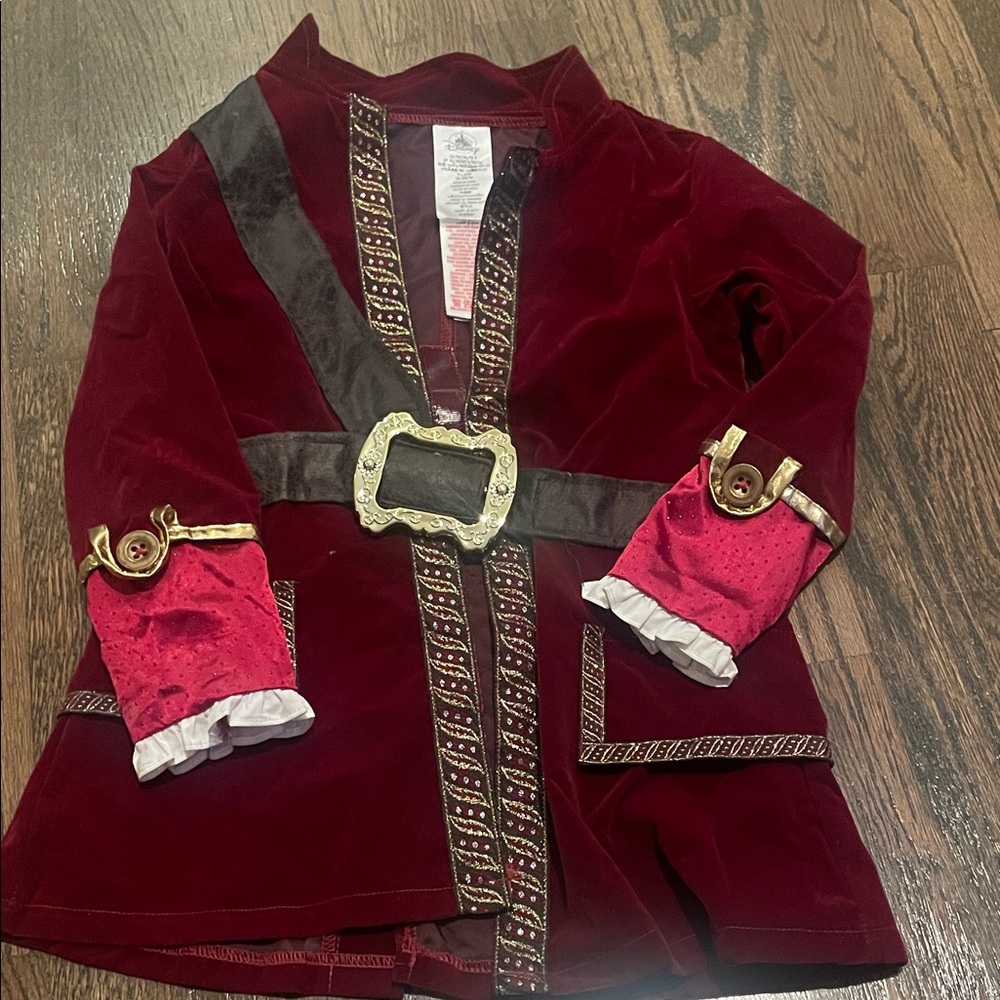 Captain Hook costume size 4